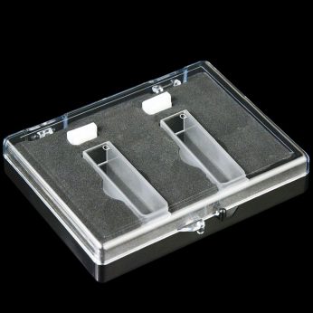 Quartz 10mm Standard Cuvette, 3.5ml, Standard 80, Two-way light, PTFE Cap, 1pc/ea, C102CS1