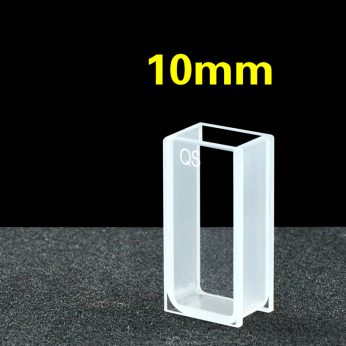 Quartz 10mm Acid And Alkali Resistant
 Cuvette, 6ml, Standard 80, Two-way Light, PTFE Cap, 1pc/ea, C102CS104