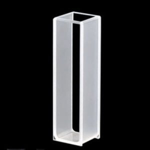 Glass 10mm Glass Cuvette, 3.5ml, Standard 80, Two-way Light, Open-Top, 1pc/ea, C102CS107