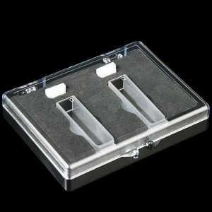 Quartz 10mm Standard Cuvette, 3.5ml, Standard 80, Two-way Light, PTFE Cap, C102CS3