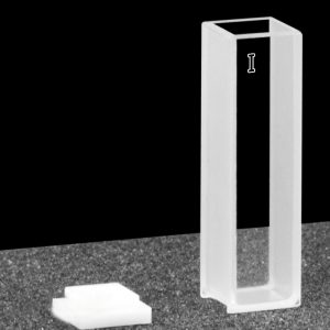 Quartz 10mm Infrared    Cuvette, 3.5ml, Standard 80, Two-way Light, PTFE Cap, 1pc/ea, C102CS90
