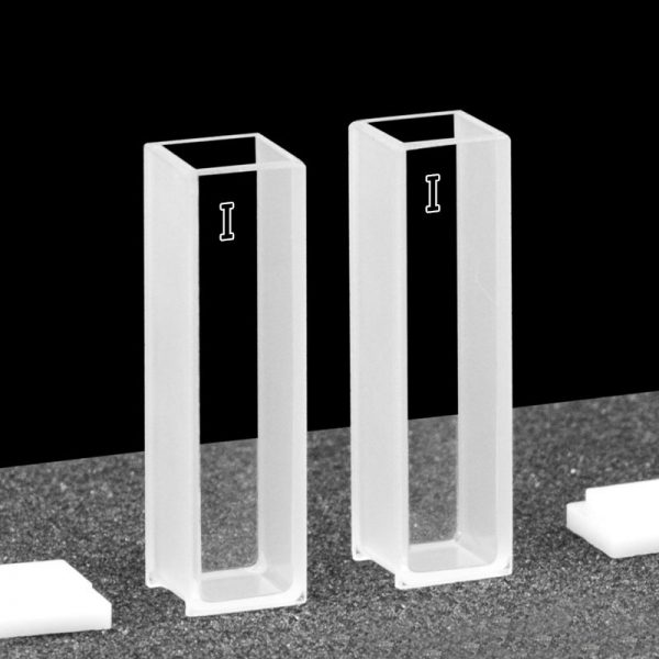 C102CS91 10mm Infrared Cuvette 3.5ml Two way Light PTFE Cap Pack of Two 1
