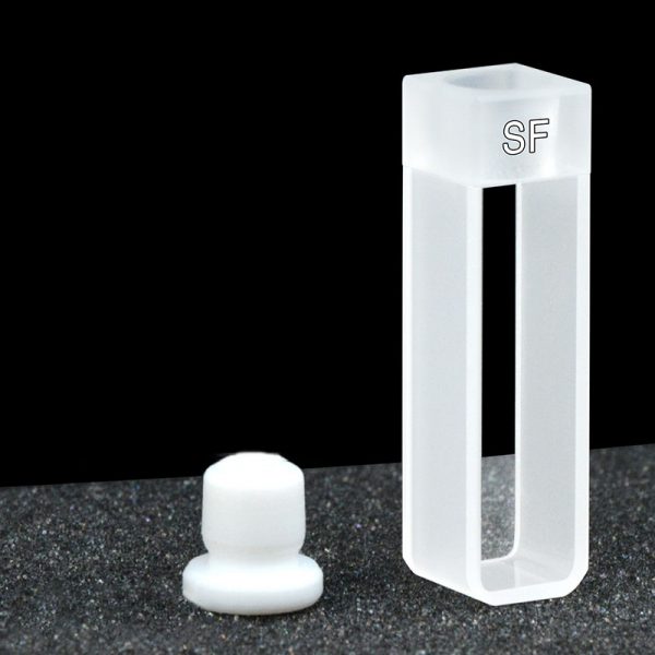 C102SE 10mm Fluorescence Cuvette 3.5ml Two way Light Stopper 1pc ea