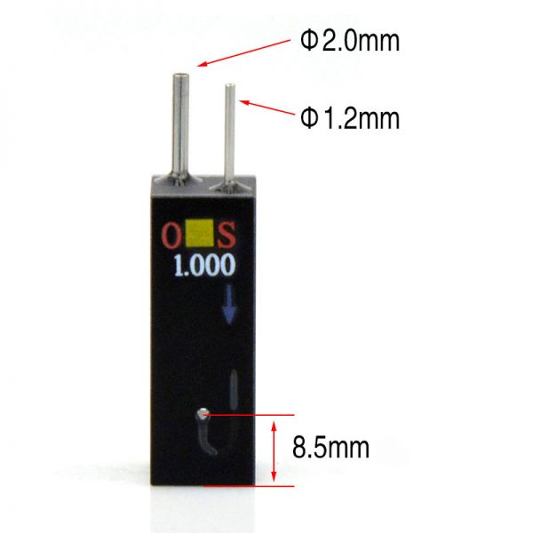 C102WS6 10mm Flow Cell 32ul Two way Light 1pc ea