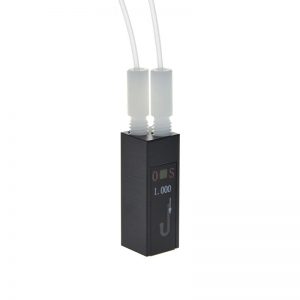 Quartz 10mm, Two-Way Light, Micro Flow Cuvette, 18 ul, Standard 80, C102WS8
