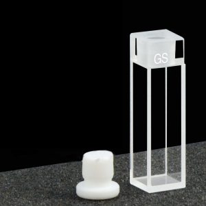 Quartz 10mm Stopper Glass
Cuvette Sample Cell, 3.5ml, Molded 83, Four-Way Light, PTFE Cap, 1pc/ea, C104SE11