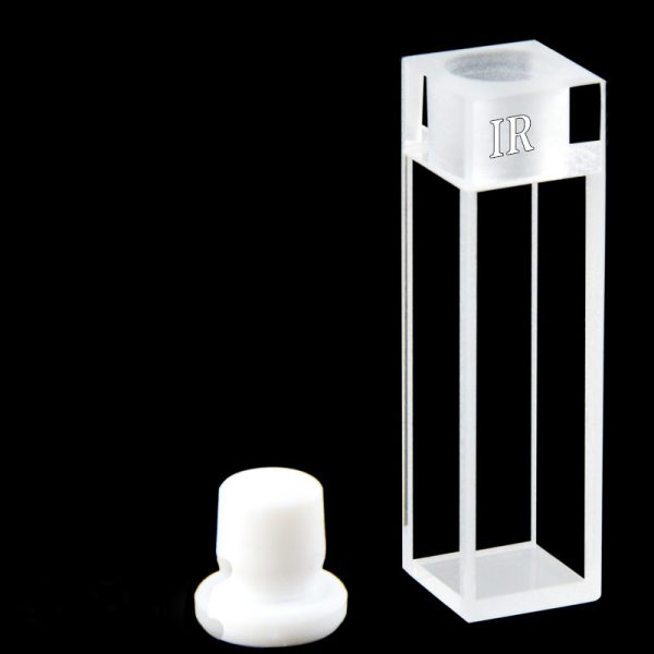 C104SR 10mm Infrared Cuvette 3.5ml four Way Light Stopper 1pc ea