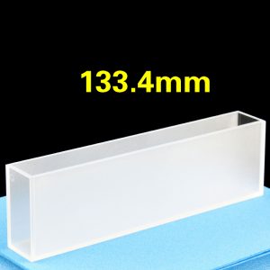 Quartz 133.4mm Cuvette, 80ml, Standard 80, Two-way Light, No Cover, 1pc/ea, C133.42CS