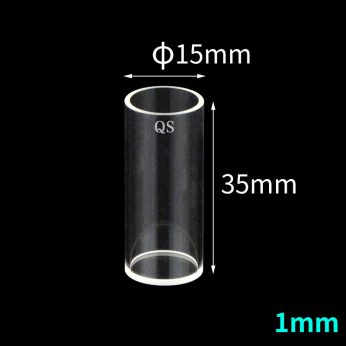 Quartz  Cylindrical Cuvette For 
Measuring Reflected Light,  Standard 80,   1pc/ea, C151WS