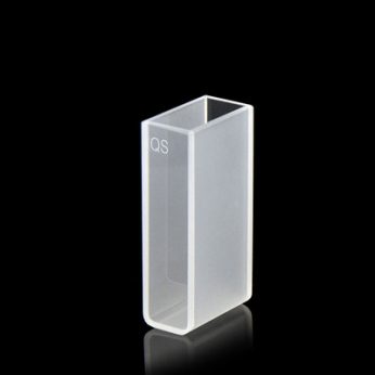 Quartz 20mm Standard  Cuvette, 7ml, Molded 83, Two-way Light, PTFE Cap, 1pc/ea, C202CE4