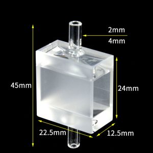 Quartz 20mm, Two-Way Light, Flow Cuvette, 2.6 ml, Molded 83, C202WS