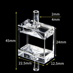 Quartz 20mm, Four-Way Light, Flow Cuvette, 2.6 ml, Molded 83, C204WS1
