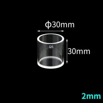 Quartz  Cylindrical Cuvette For 
Measuring Reflected Light,  Standard 80,  1pc/ea, C301WS1