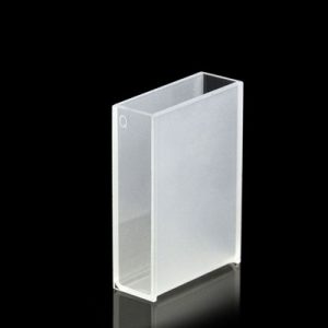 Quartz 30mm Standard Cuvette, 10.5ml, Sintered 80, Two-way Light, PTFE Cap, C302CA