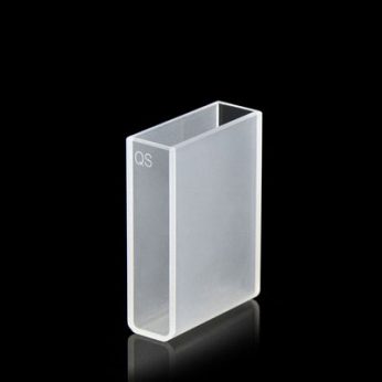 Quartz 30mm Standard Cuvette, 10.5ml, Molded 83, Two-way Light, PTFE Cap, 1pc/ea, C302CE