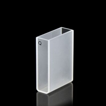 Quartz 30mm Standard Cuvette, 10.5ml, Sintered 83, Two-way Light, PTFE Cap, 1pc/ea, C302CR