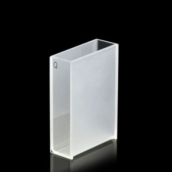 Quartz 30mm Standard Cuvette, 10.5ml, Standard 80, Two-way Light, PTFE Cap, 1pc/ea, C302CS