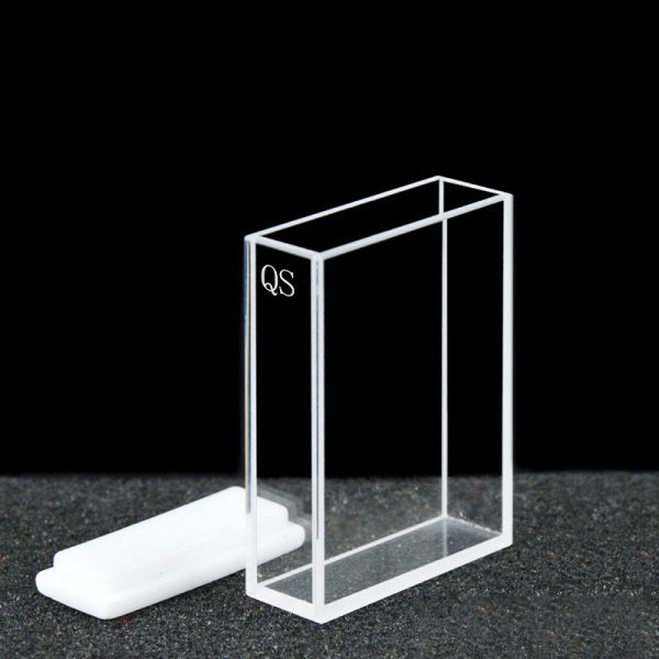 C304CE 30mm Fluorescence Cuvette 10.5ml Four Way Light PTFE Cap 1pc ea