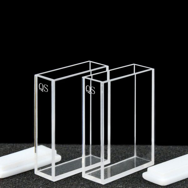 C304CE1 30mm Fluorescence Cuvette 10.5ml Four Way Light PTFE Cap Pack of Two