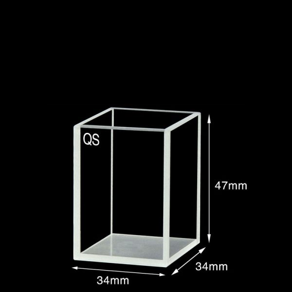 C304CR6 30mm Standard Cuvette 36ml Four Way Light Quartz Cover 1pc ea