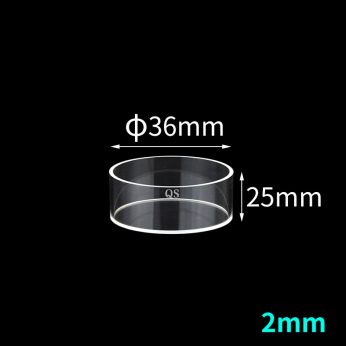 Quartz  Cylindrical Cuvette For 
Measuring Reflected Light,  Standard 80,   1pc/ea, C361WS
