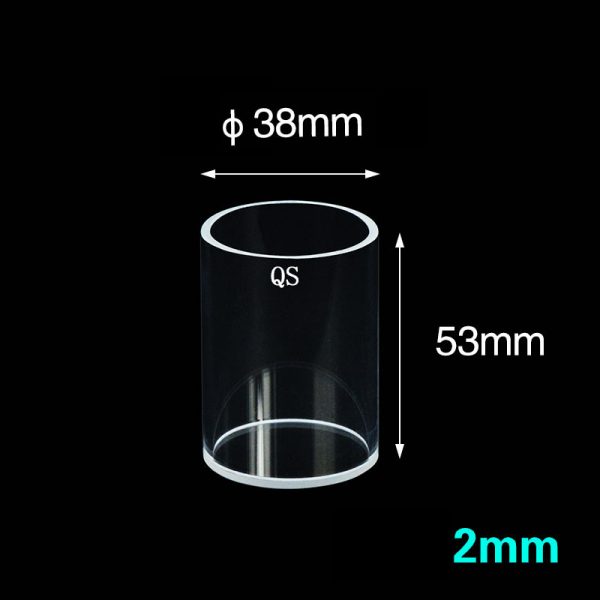 C381WS Cylindrical Cuvette For Measuring Reflected Light 1pc ea