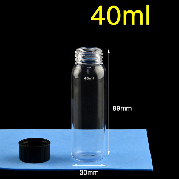 C401TC Custom Screw Cap Bottle 40ml Screw Cap 1pc ea