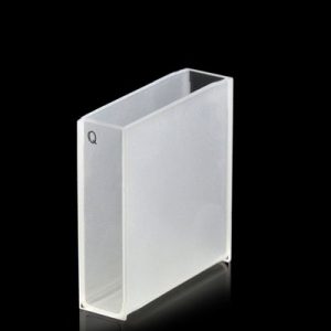 Quartz 40mm Standard Cuvette, 14ml, Standard 80, Two-way Light, PTFE Cap, C402CS