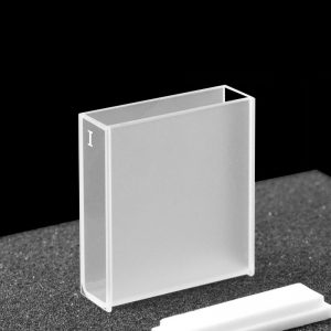 Quartz 40mm Infrared Cuvette, 14ml, Standard 80, Two-way Light, PTFE Cap, 1pc/ea, C402CS6
