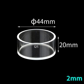 Quartz  Cylindrical Cuvette For 
Measuring Reflected Light,  Standard 80,  1pc/ea, C441WS1