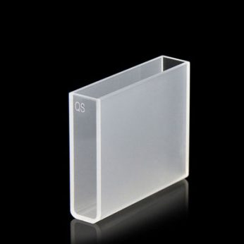 Quartz 50mm Standard Cuvette, 17.5ml, Molded 83, Two-way Light, PTFE Cap, 1pc/ea, C502CE1
