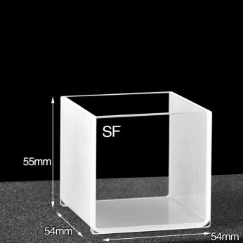 Quartz 50mm Standard  Cuvette, 125ml, Molded 83, Two-way Light, No Cover, 1pc/ea, C502CE5