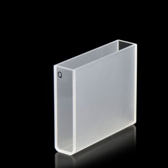 Quartz 50mm Standard Cuvette, 17.5ml, Sintered 83, Two-way Light, PTFE Cap, 1pc/ea, C502CR2