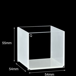 Quartz 50mm Standard Cuvette, 125ml, Sintered 83, Two-way Light, No Cover, 1pc/ea, C502CR6