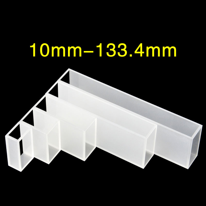 Glass cuvette 100 mm path length for visible range