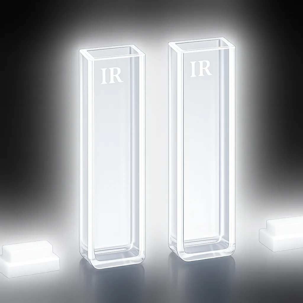 IR-grade fused silica cuvettes (JGS3 quartz) — MachinedQuartz