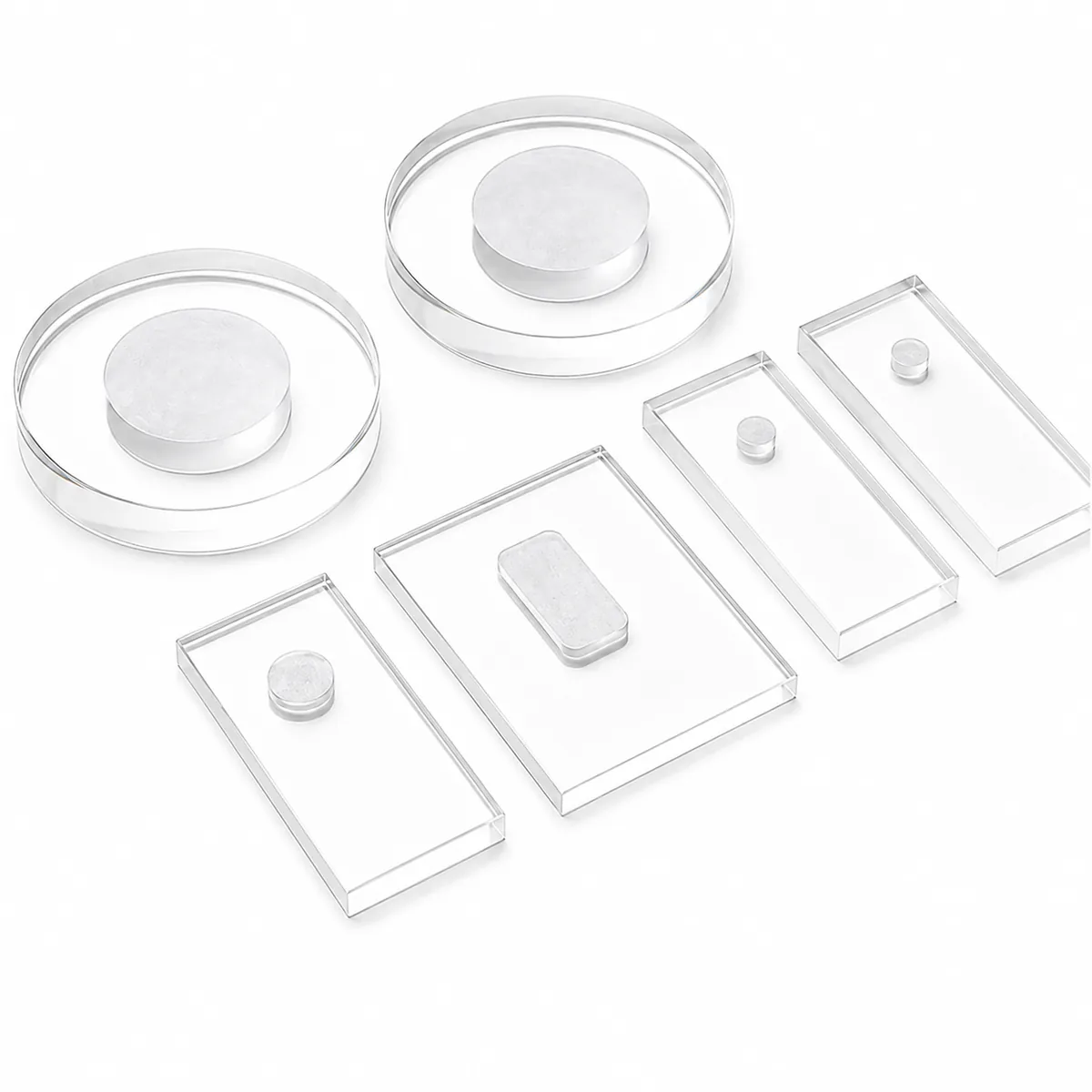 Quartz sample holders