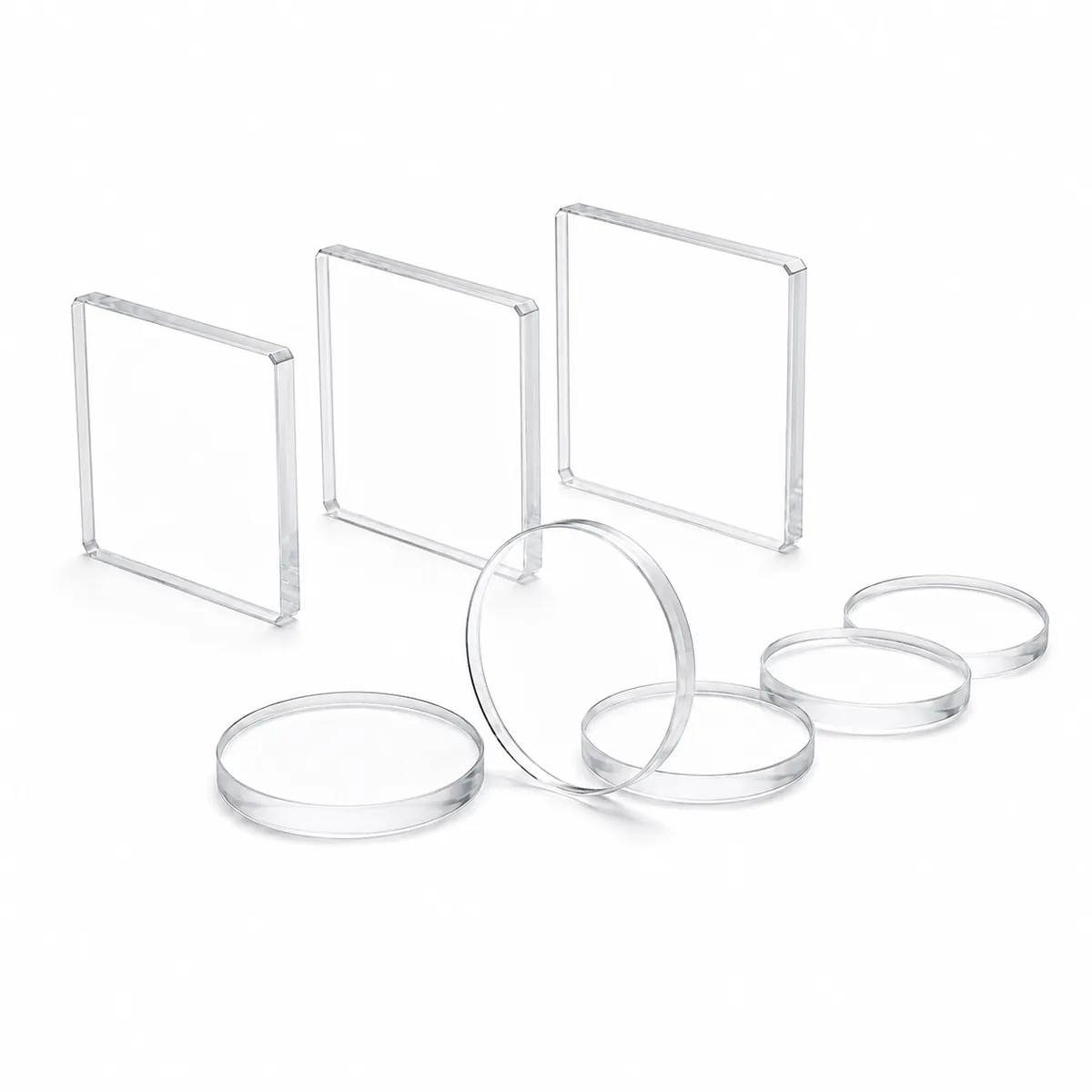 Quartz windows and plates