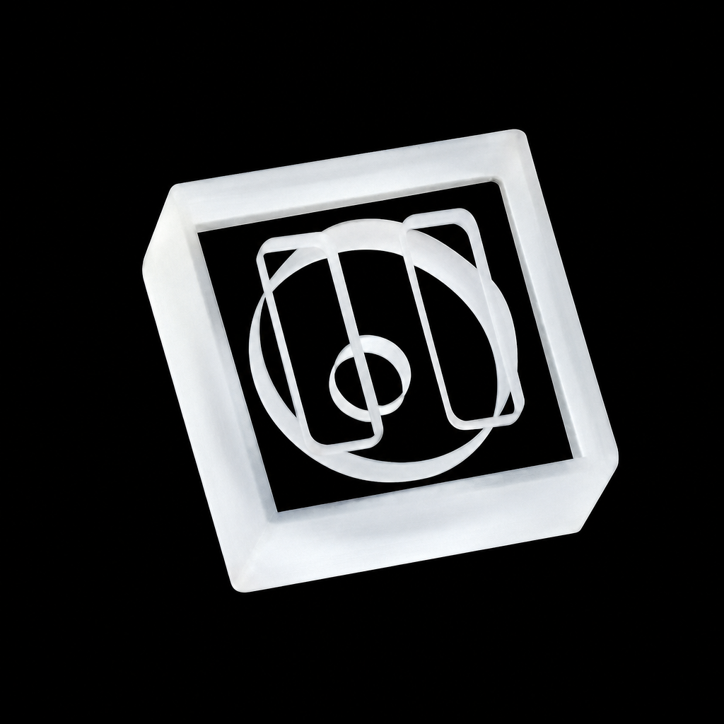 Custom Quartz Optical Cuvette Plate, 10 mm Base