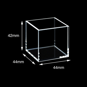 (MQQHC012) Quartz High-Capacity Cuvette, 40 mm Path, No Lid, Five-Sided Optical Windows
