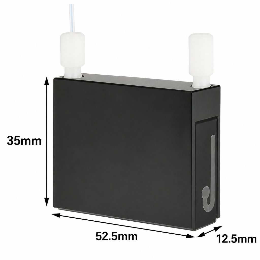 MQQFC078 quartz micro flow cell, 50 mm path length