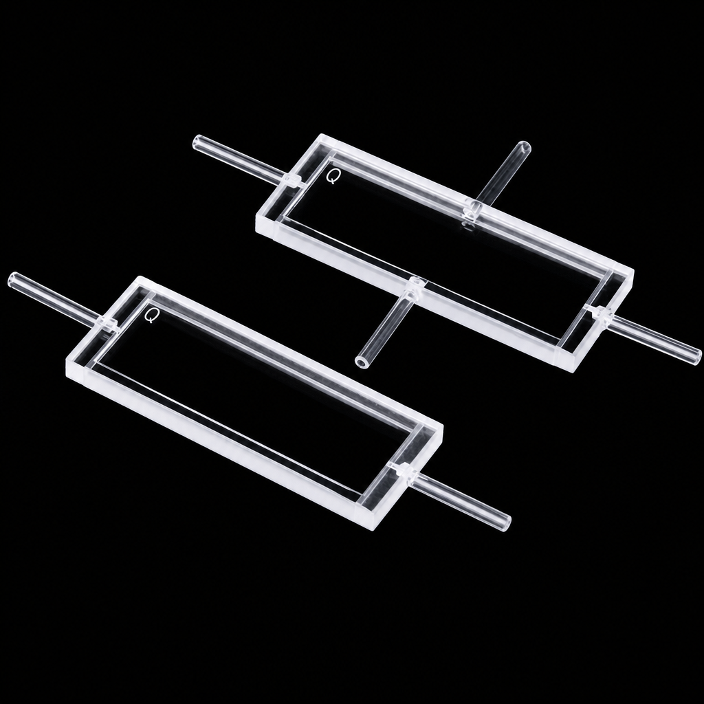 (MQQFC002) Quartz Flow Cell, 1.2 mL, 1 mm Path Length, 1 Piece