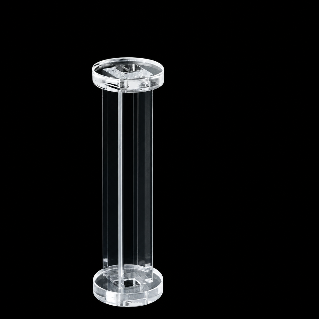 (MQQFC072) Quartz Cuvette Sample Cell, Path Length: 10 mm, Four-Side Light-Transmitting Design