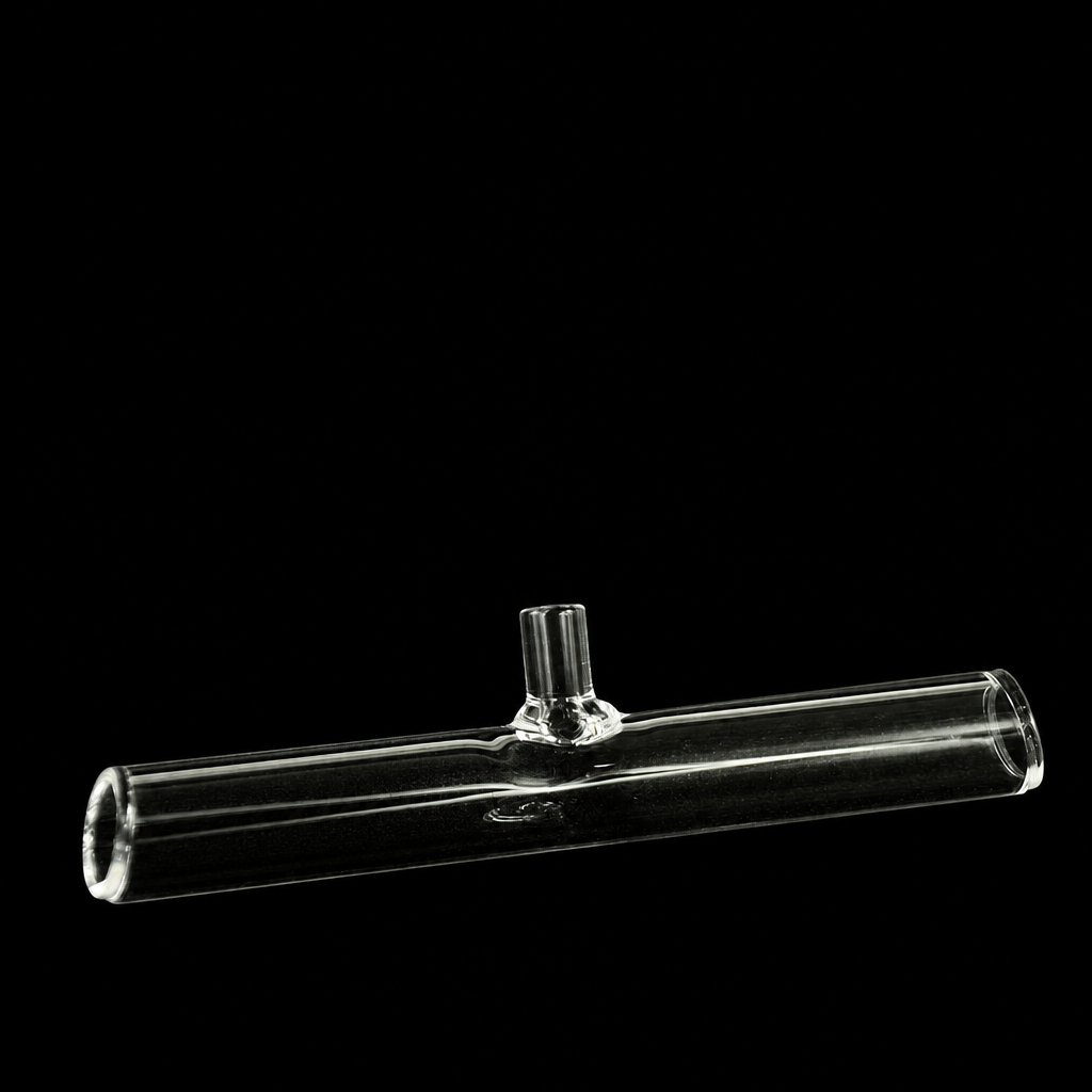 Quartz Atomic Vapor Cell, 60 mm, 7 mm, 62 mm, Quartz, 10 mm, Ø55 mm, 20 mL, Custom Size, 1 Piece