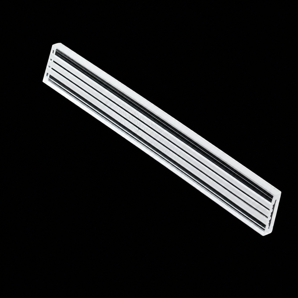Quartz Sample Cell, 65 µL, 0.25 mm Path, 52 × 7 × 2.25 mm