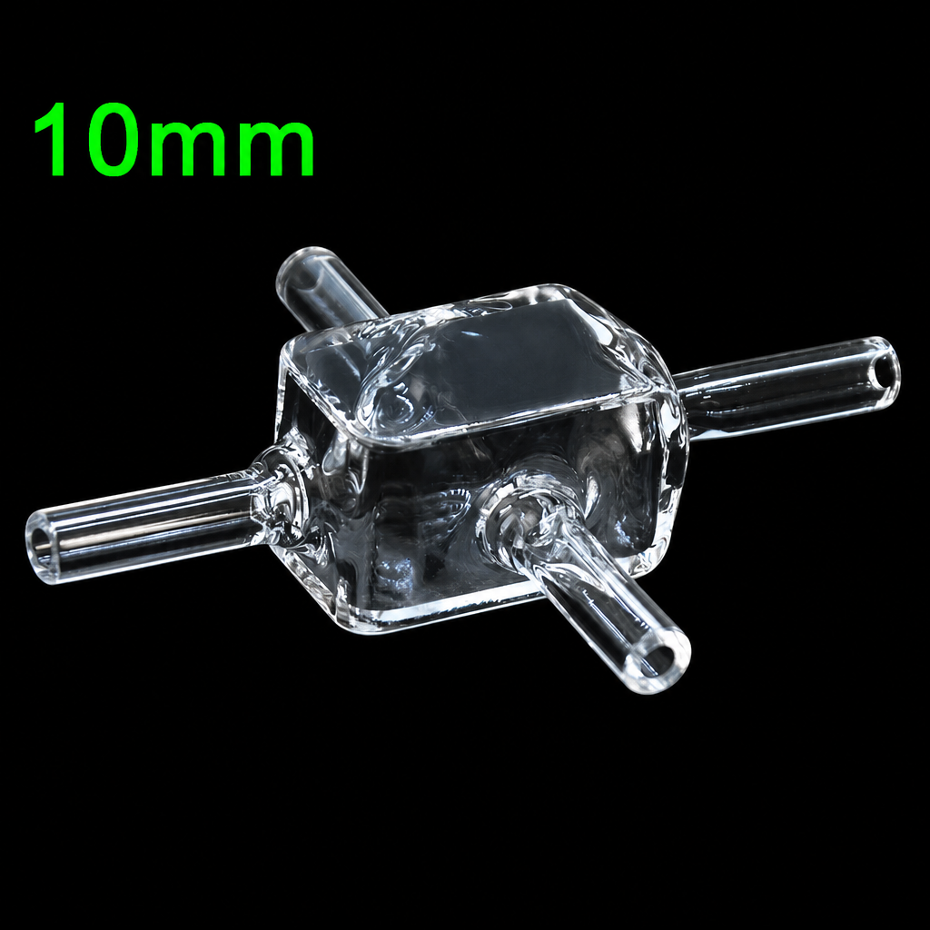 (MQQFC093) Quartz Flow Cell, 10 mm path length, 1.5 mL capacity, four-side light transmission, one-piece construction, 1 piece