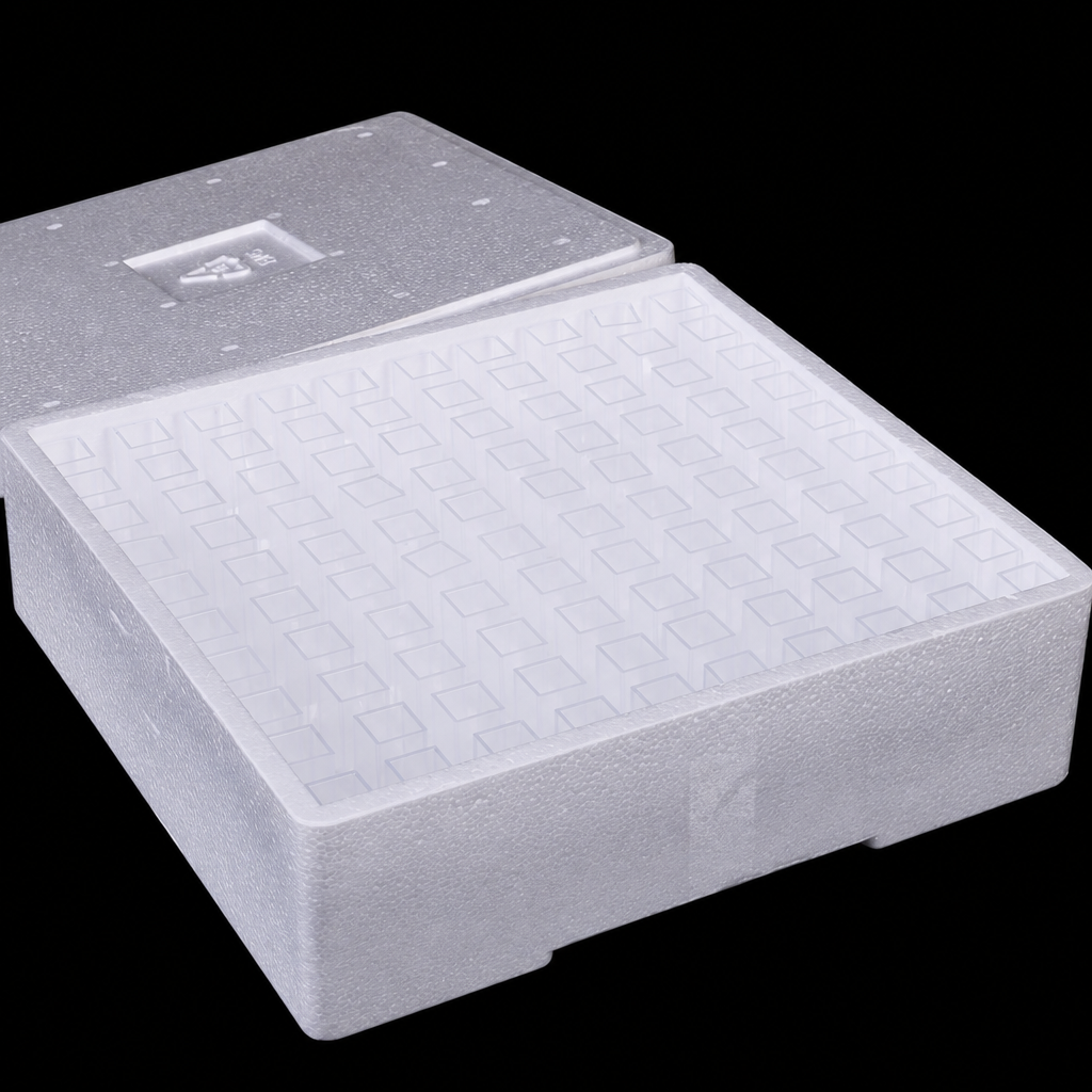 (MQPCU011) Imported Disposable Plastic Cuvette, Two-Sided Light Transmission, Pack of 100, Box Included, No Lid