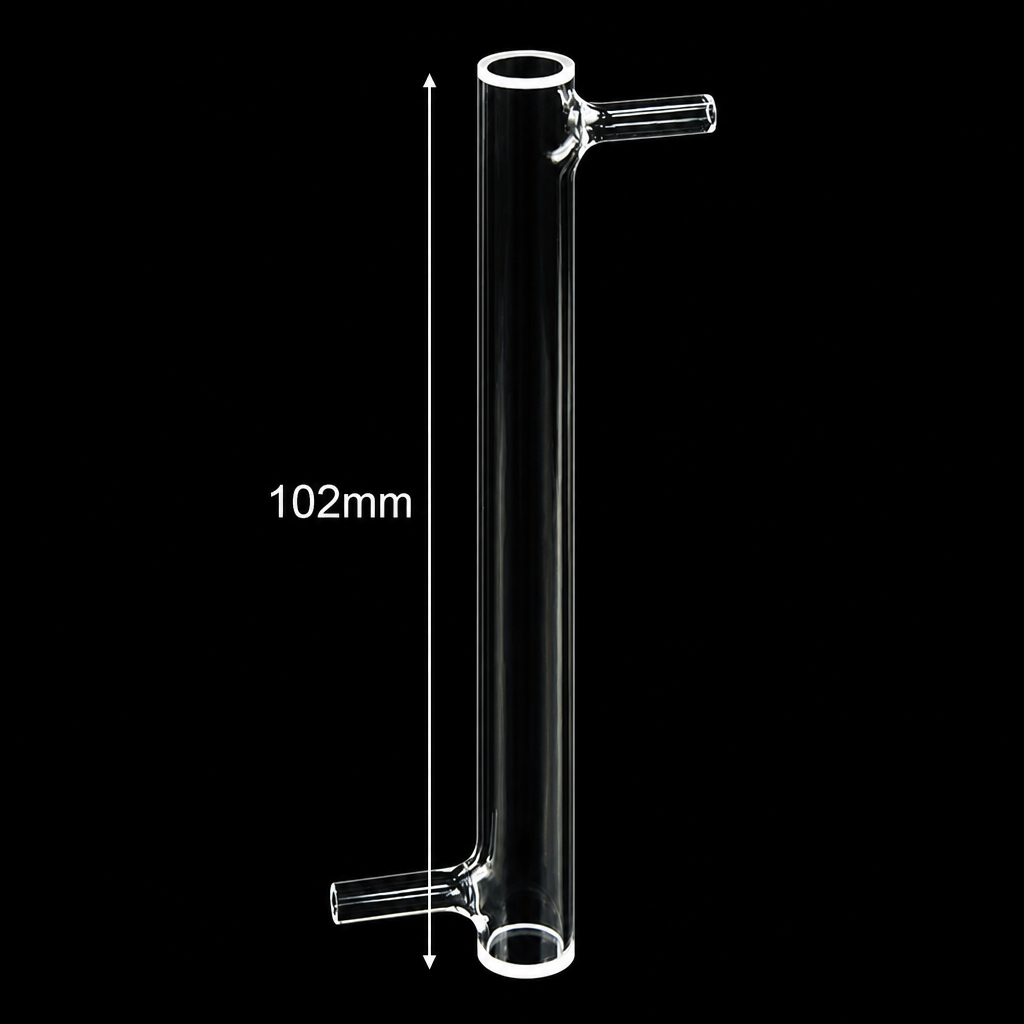 Quartz Flow Cell, 10 mm, 2 mm, 102 mm, 100 mm, 1 Piece