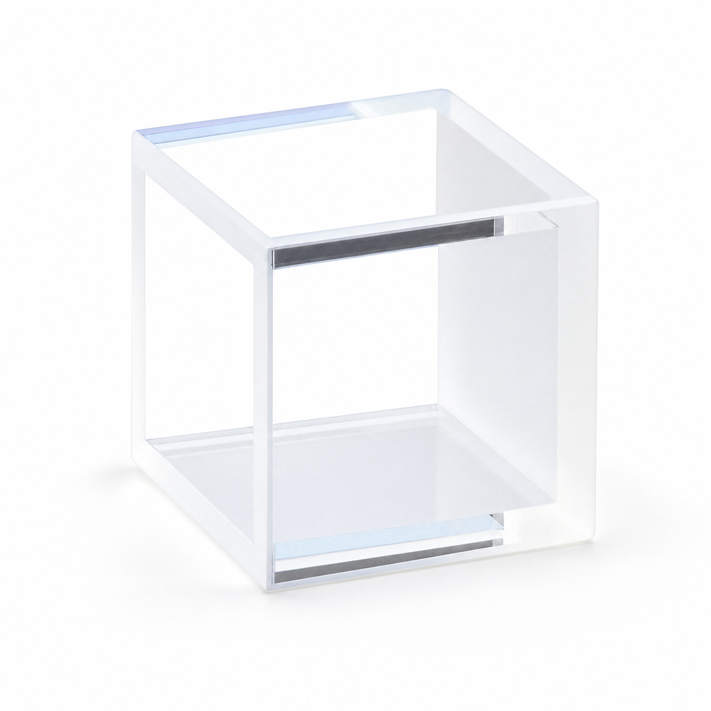 Square quartz sample cell, 16 mm path length