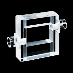 (MQQFC085) Quartz Flow Cell, 7.5 mm path, 4.5 mL nominal capacity, Offset Side Connections